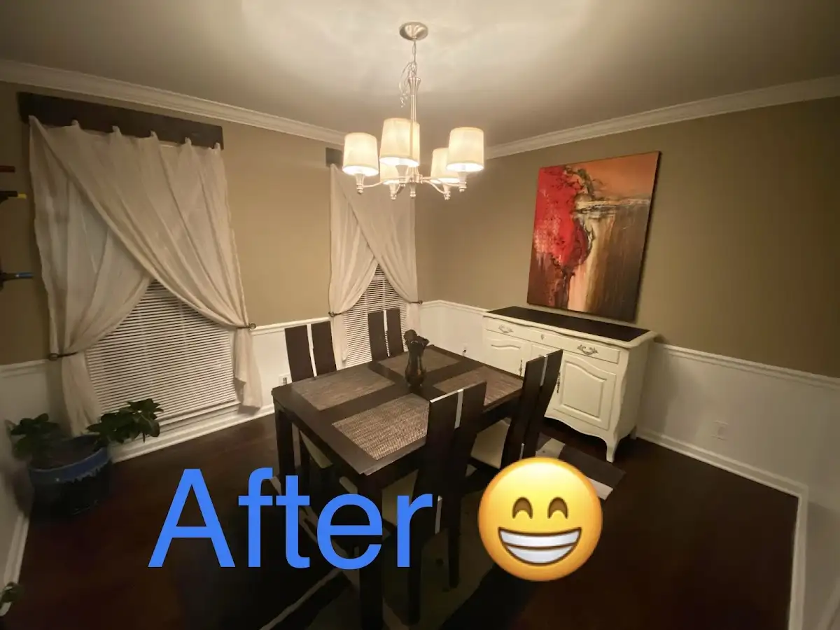 Professional dining room restoration after water damage in Wellsville